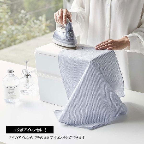 🔥🔥【日本直送《TOWER》蓋式熨斗收納箱兼熨斗台】