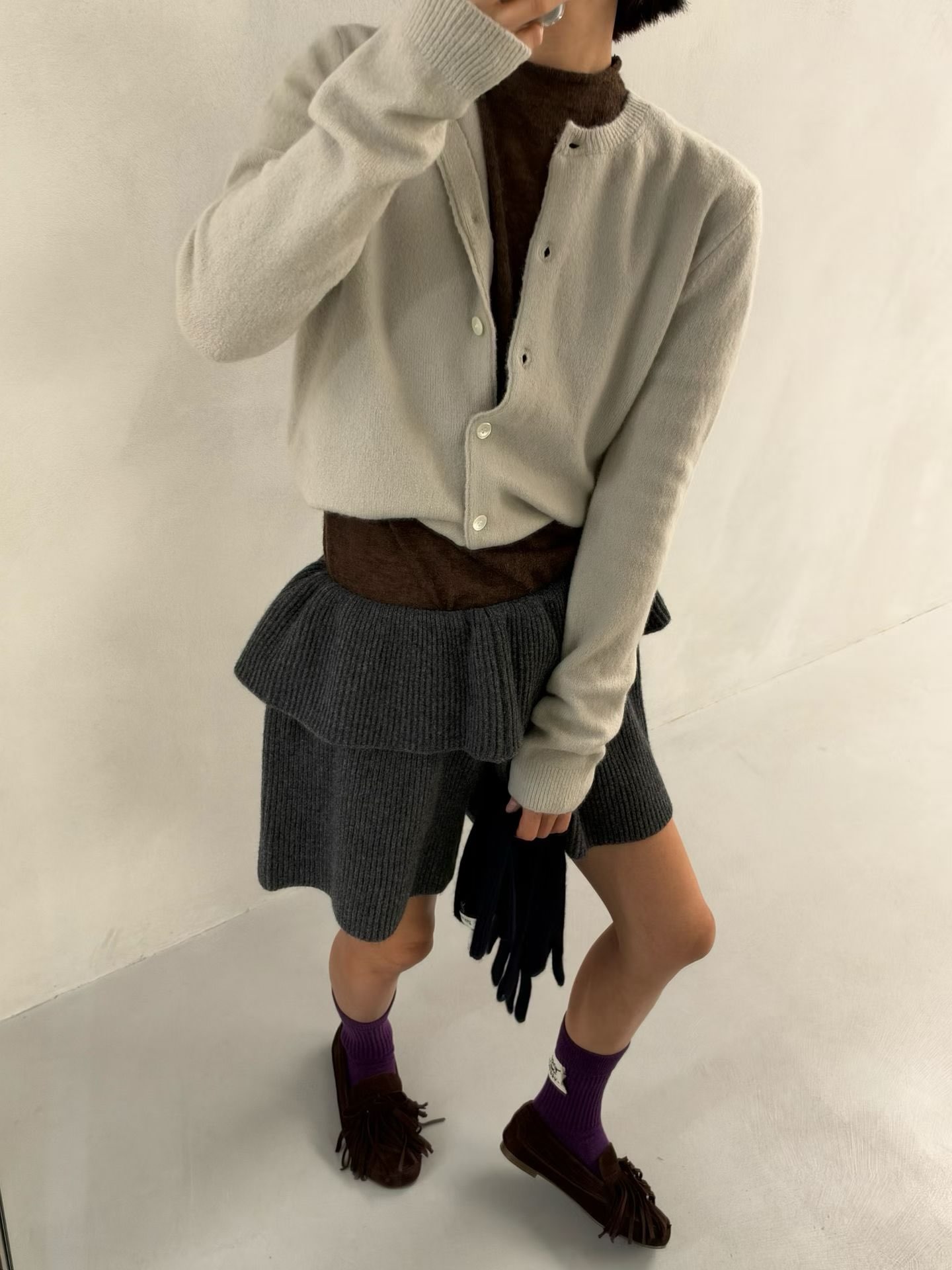 (2026FW) MAISONSTAFF - CARDIGAN 