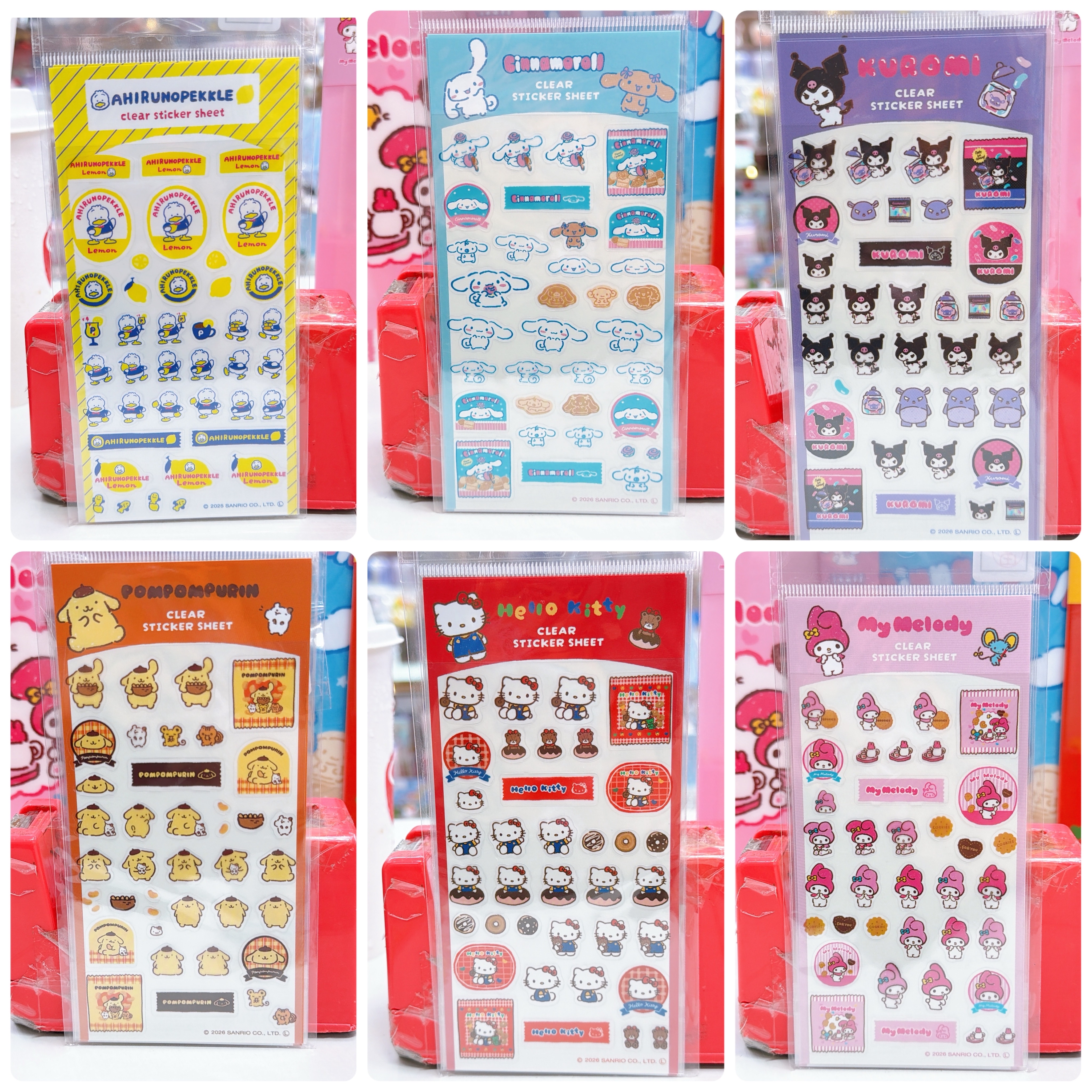 日本直送sanrio 新款貼紙