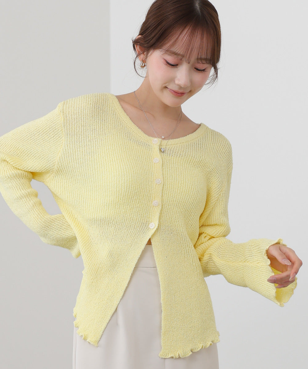 <JP> Spring Mellow Ruffles Soft Knit * 4色入 <預購>
