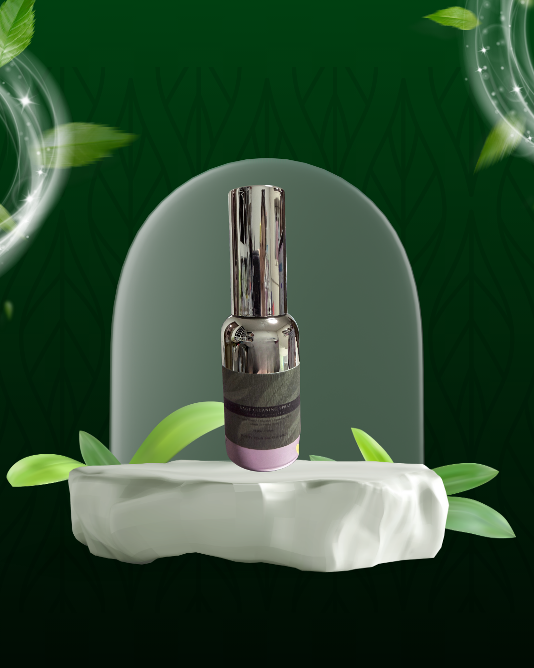 白鼠尾草淨化噴霧 30ml｜隨身無煙淨化、快速能量場清理與負能量防護｜薩滿能量注入