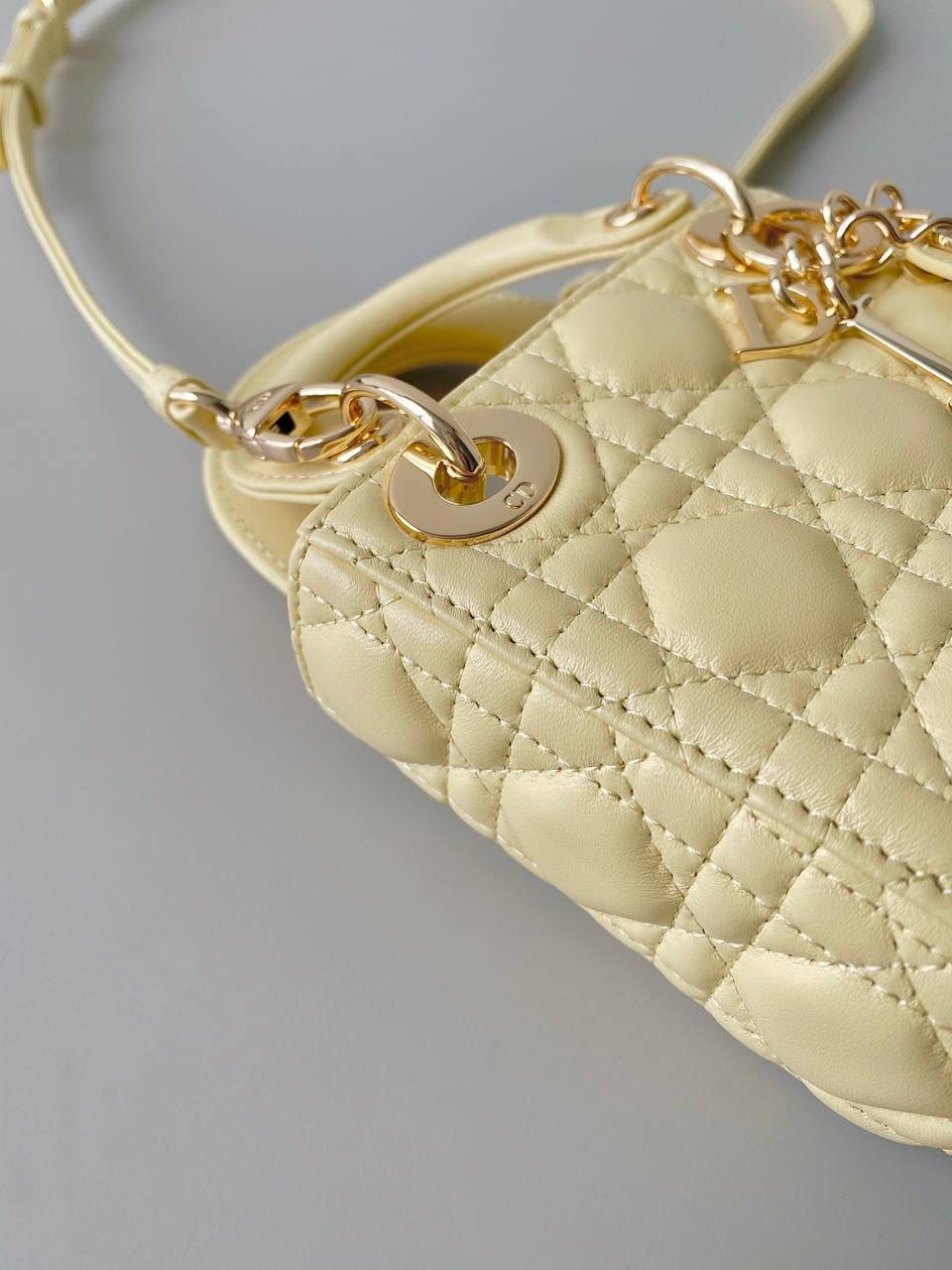 🈶羊皮小鸡黄 𝗗𝗜𝗢𝗥 𝗺𝗶𝗰𝗿𝗼 𝗹𝗮𝗱𝘆 𝗯𝗮𝗴 火爆全网的最新超mini系列 天阿噜！小小只，简直太太太太可爱了！ 精致到巴掌大小，无敌治愈我这颗少女的心啊！！ size：12×10×5cm