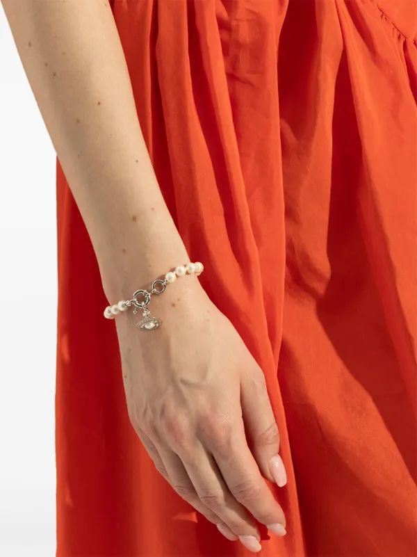 折扣 ⚡️訂貨📮Westwood 吊款珍珠手鏈 Size 1 (15.5-16cm) 2(17-18cm)