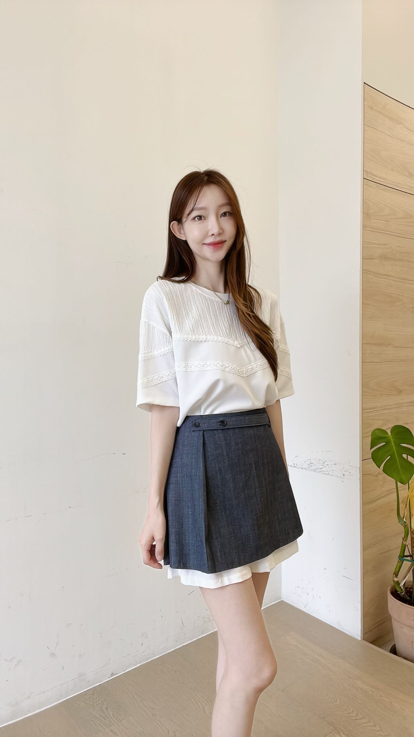 FV25_04 異材質拼接TEE (3色)