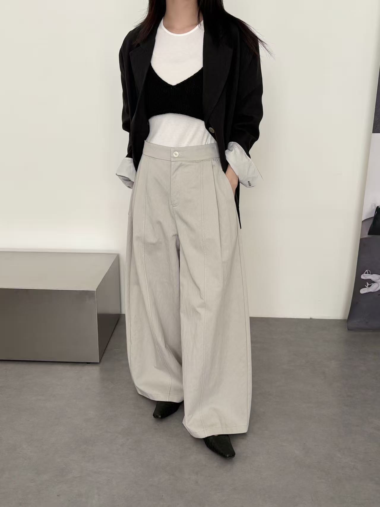 PT1 ✨自家品牌 彎刀洗水褲