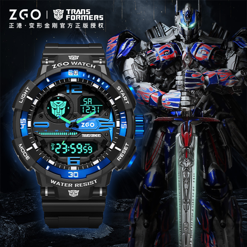 多款選擇/2隻起各減$ 10。🤖⚡ ZGO × Transformers 變形金剛聯名電子錶 ⚡🤖
