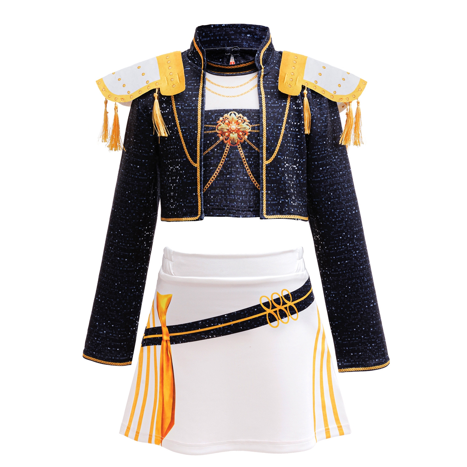 Lets cosplay K Pop Demon Hunters K Pop 獵魔女團 舞台爆閃演出服｜女團主角 Aurora 同款｜學校表演・萬聖節・K-Pop Show Cosplay cos1090