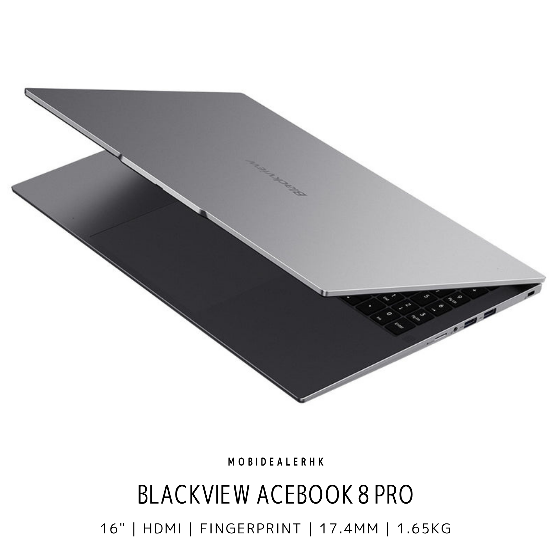 Blackview AceBook 8 Pro | 筆記型電腦 | 16吋 | AMD Ryzen 7 3700U | 16GB+512GB | Windows 11 Pro