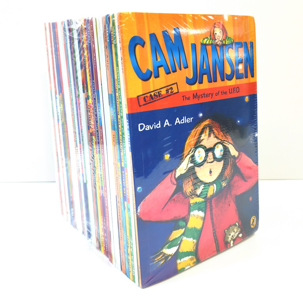 Cam Jansen Series 1-36 bookset 偵探故事1-36冊英文小說David Adler | B081