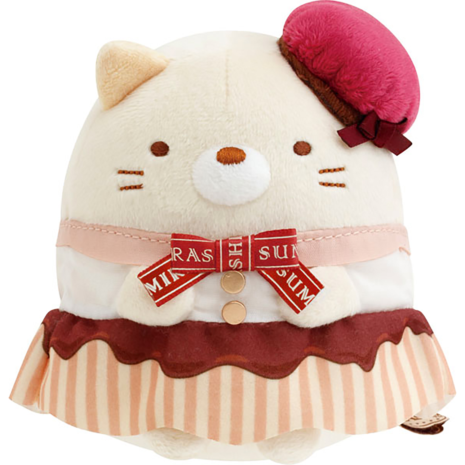 角落生物 - 巧克力系列公仔 (杏色條紋小貓款)