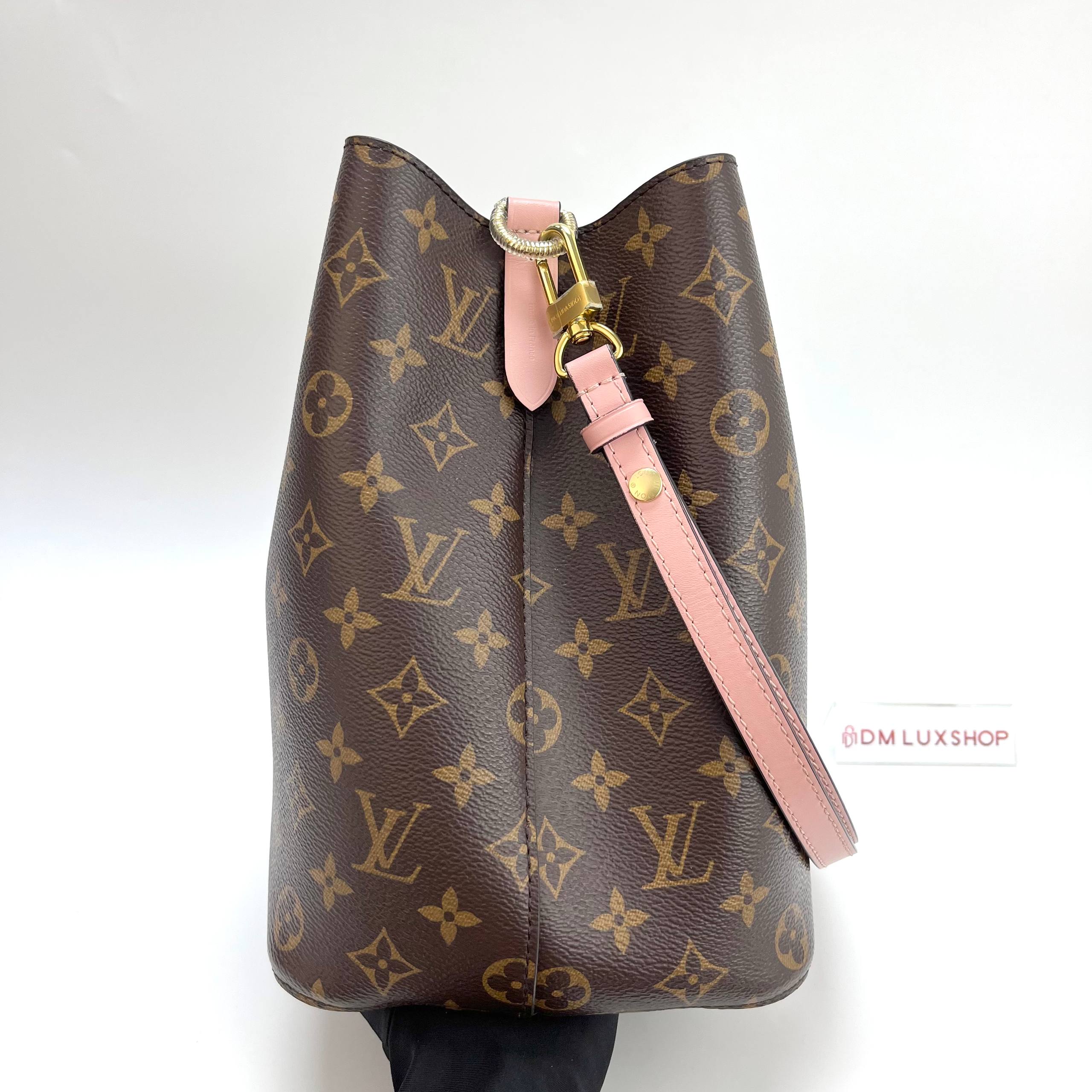 LV Monogram Pink NeoNoe MM GHW