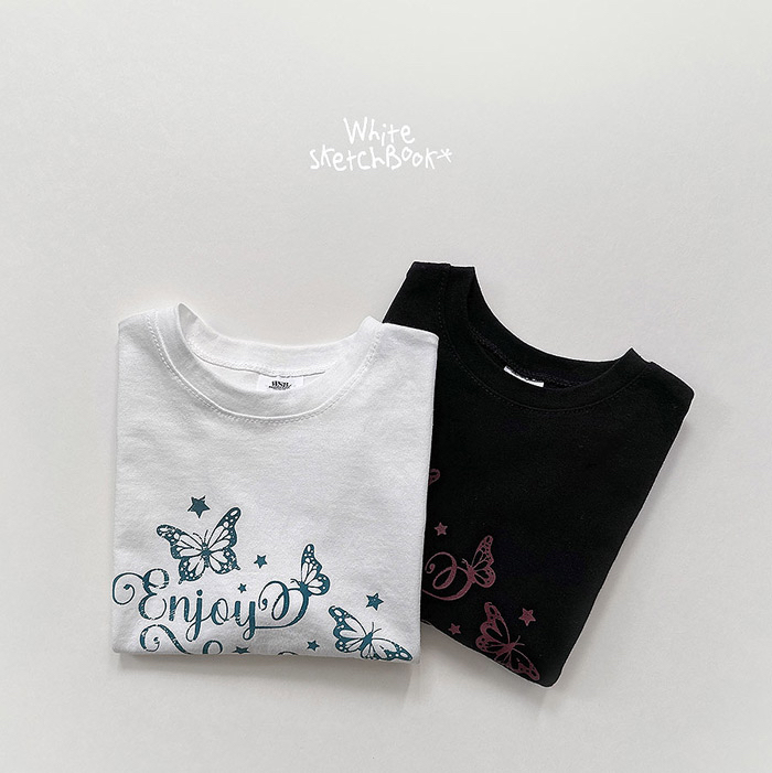 🇰🇷WhiteSketchBook tee