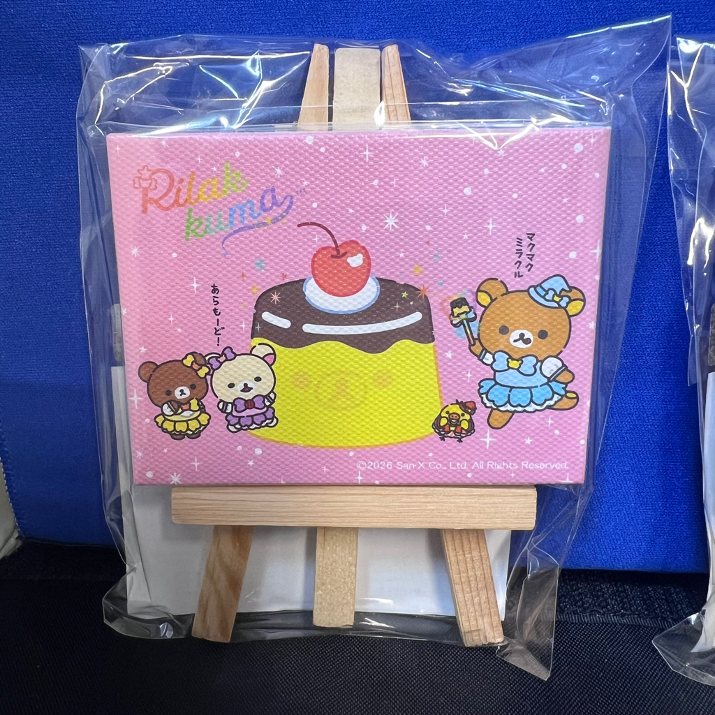 鬆弛熊銀座pop up店 迷你限定附小木架畫(全5款)
