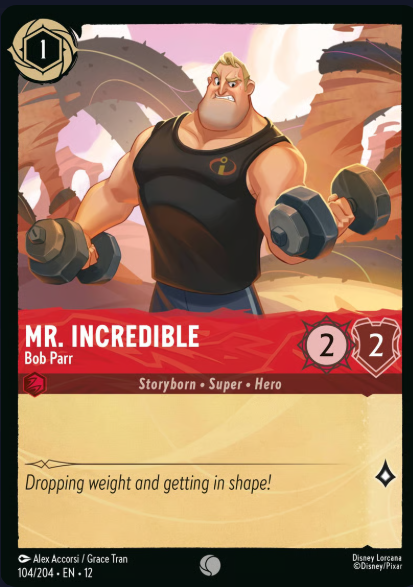104/204 Mr. Incredible - Bob Parr C