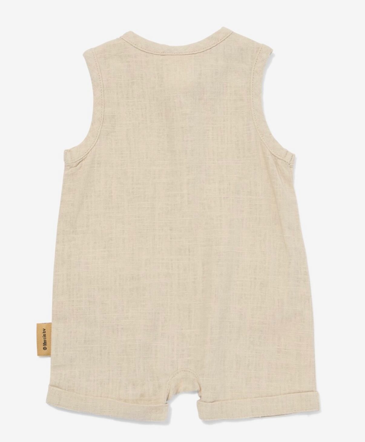 Miffy newborn linen jumpsuit (sand)