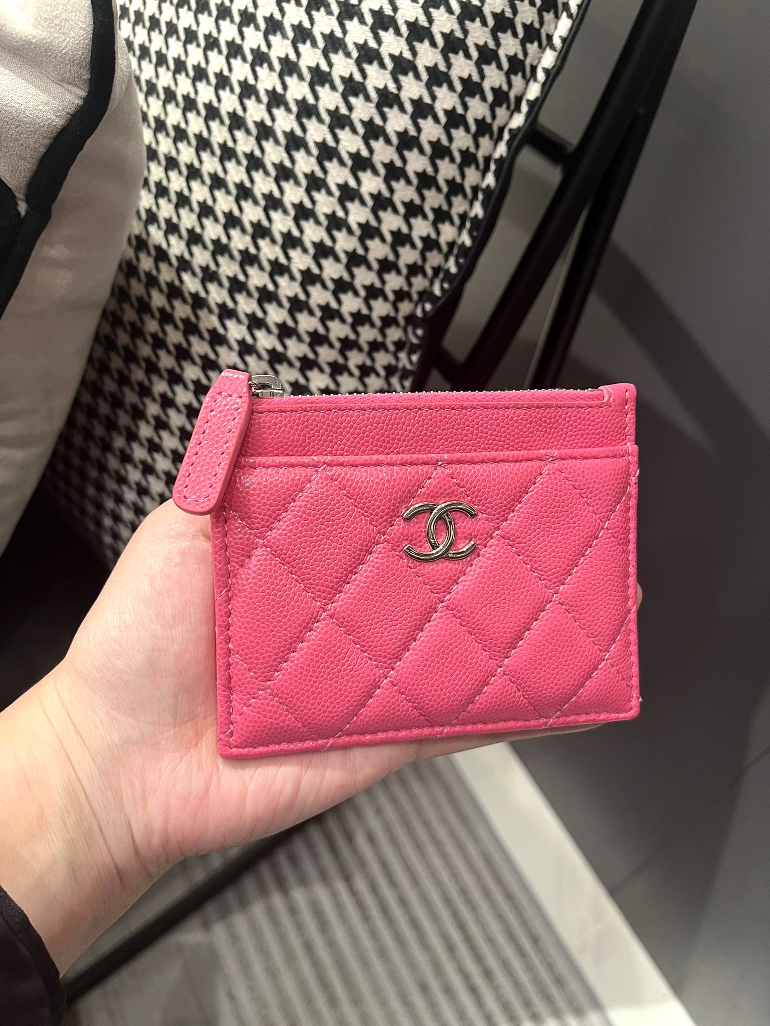 Chane card holder wallet AP1935 100%Authentic, 98%new ✅收據副本✅30card