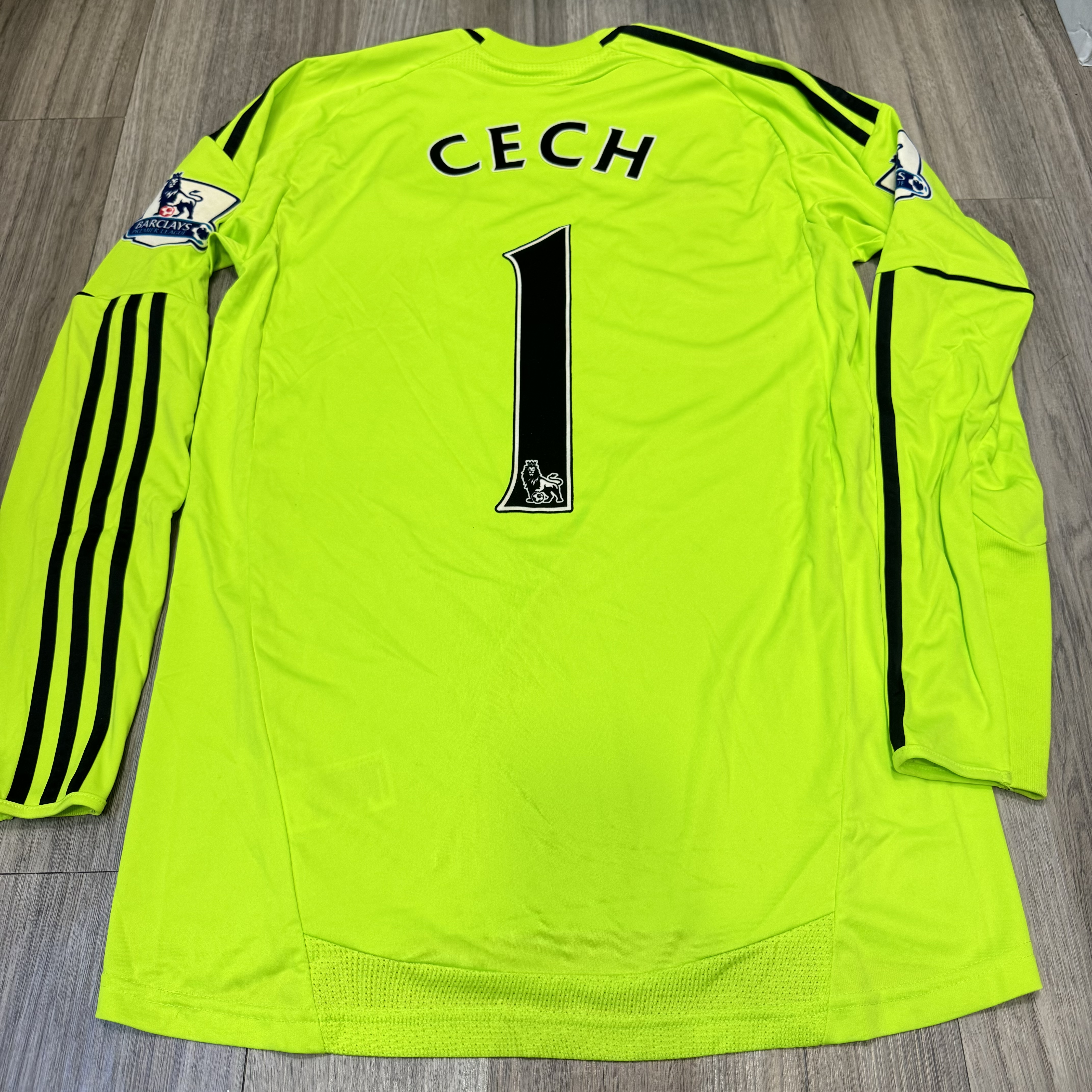 Chelsea 10/11 goalkeeper gk shirt #1 Cech 