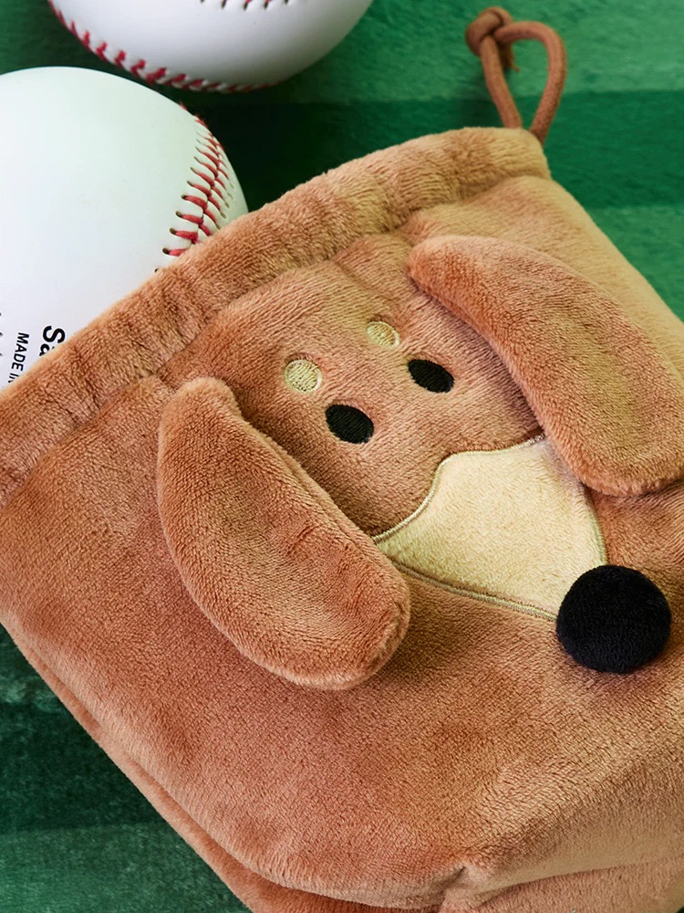 📦訂購 韓國代購 Line Friends JOGUMAN WOODY BASEBALL STRING POUCH 索繩小物袋