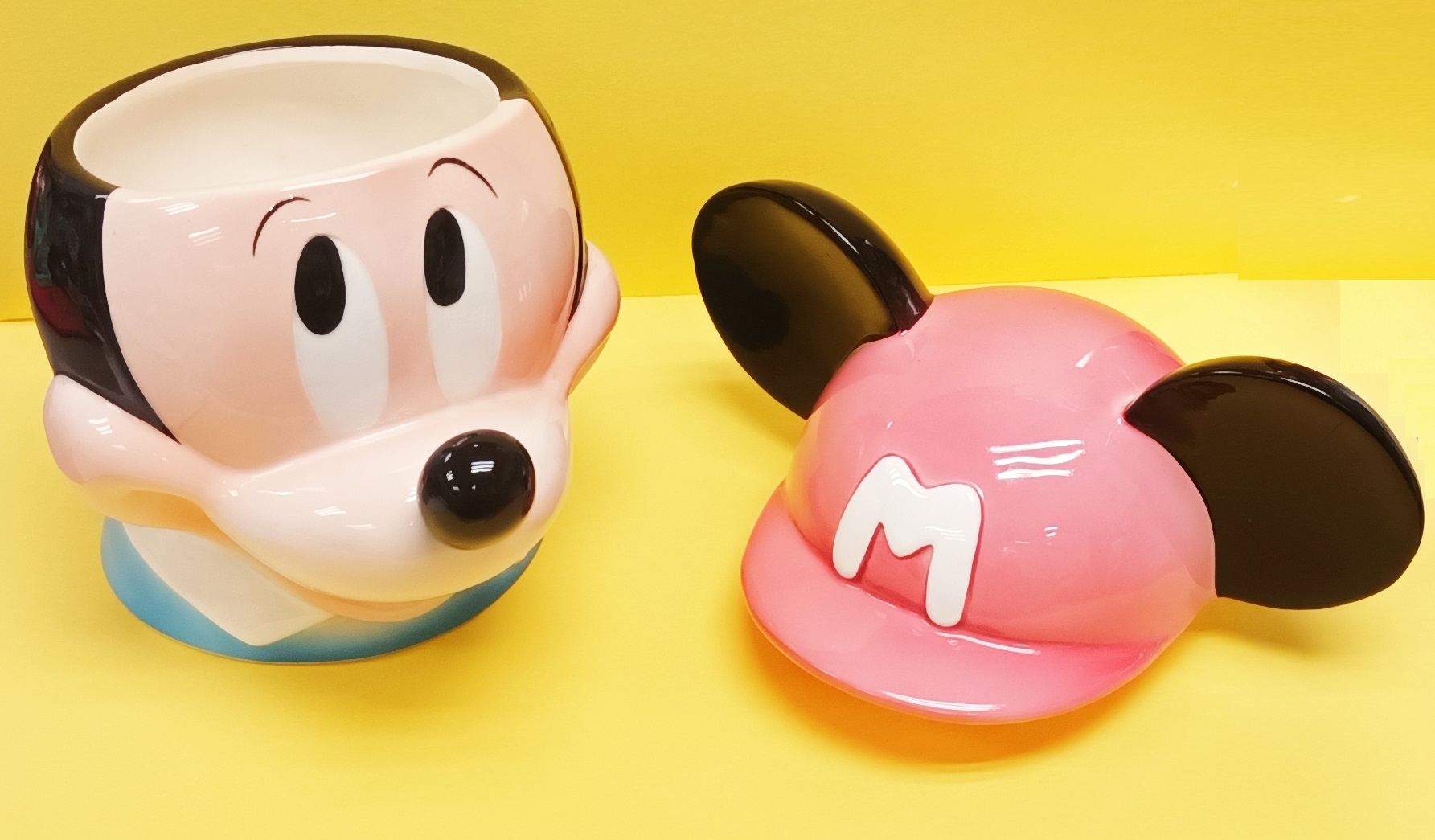 COVERED BOX 有蓋收纳瓷器 Mickey Mouse   (KD-101)