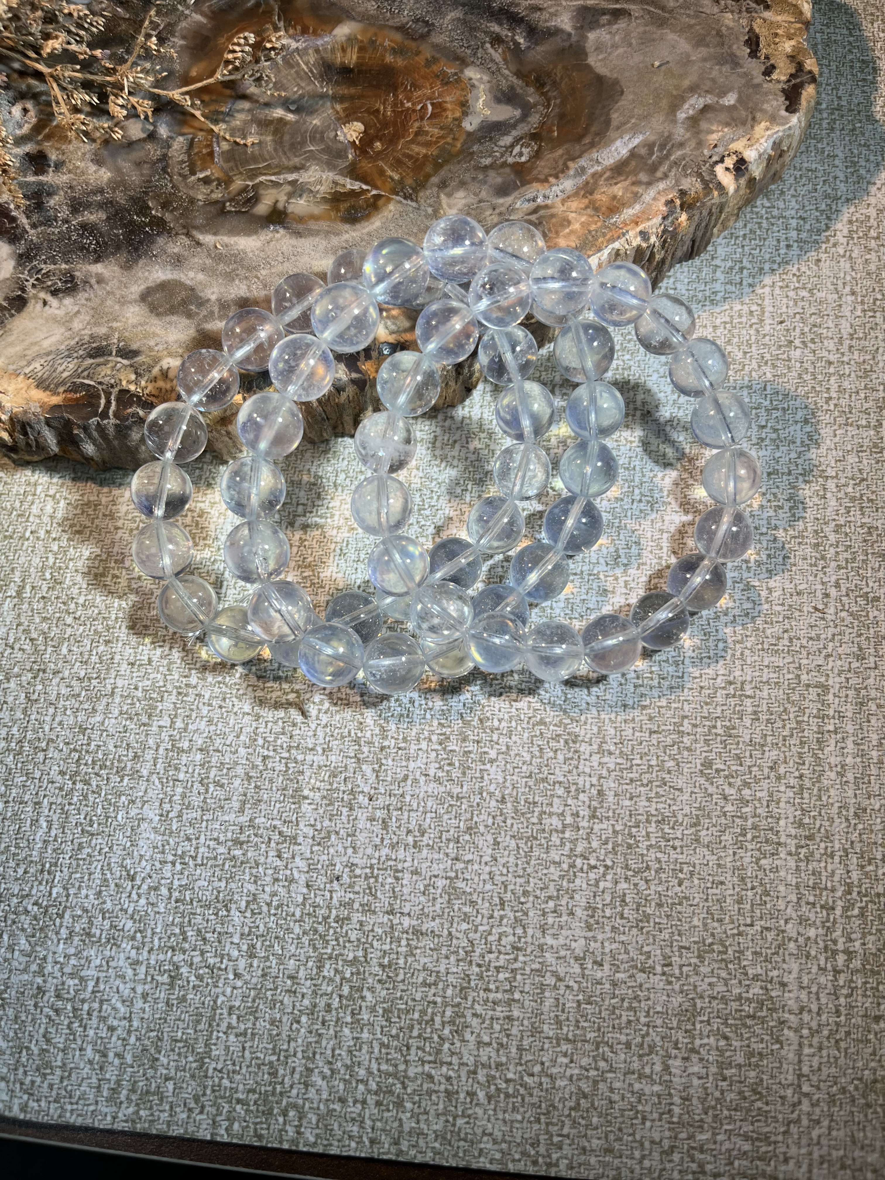 冰透綠海藍寶 10m+