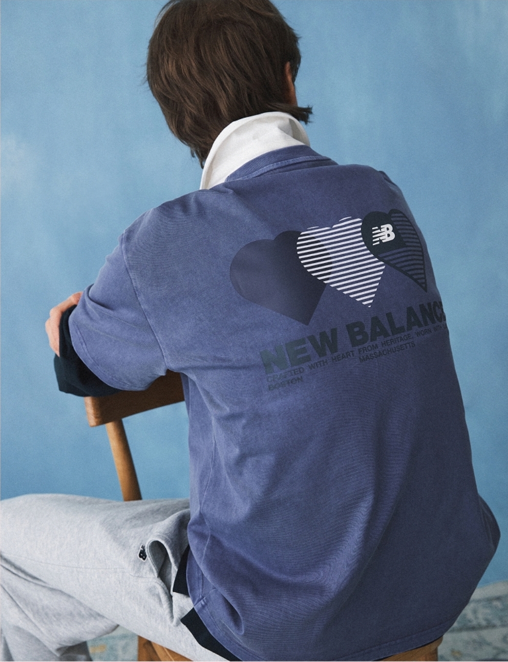 New Balance Heart Tee ｜Graphic 純色款