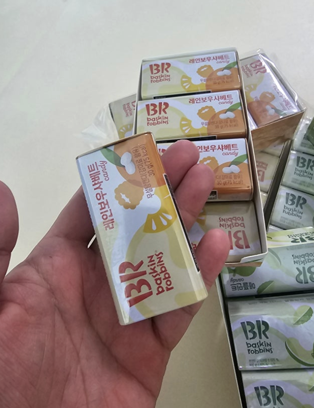 韓國 Baskin Robbins 31雪糕 經典口味薄荷糖 3種口味｜彩虹雪葩 / 蘋果薄荷 / 薄荷朱古力