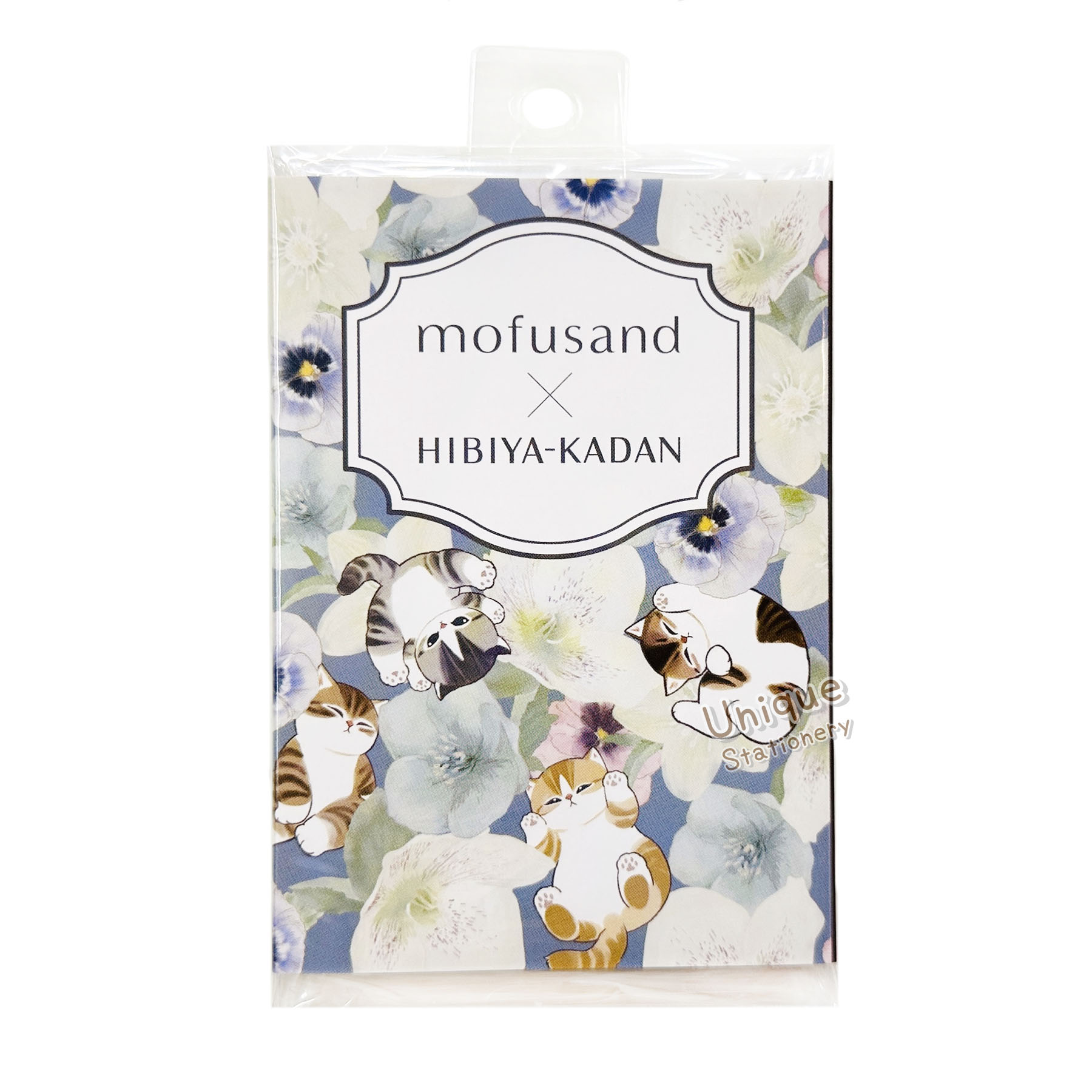 現貨｜mofusand x 日比谷花壇 鯊魚貓 日本製 便條紙 Winter (915537)
