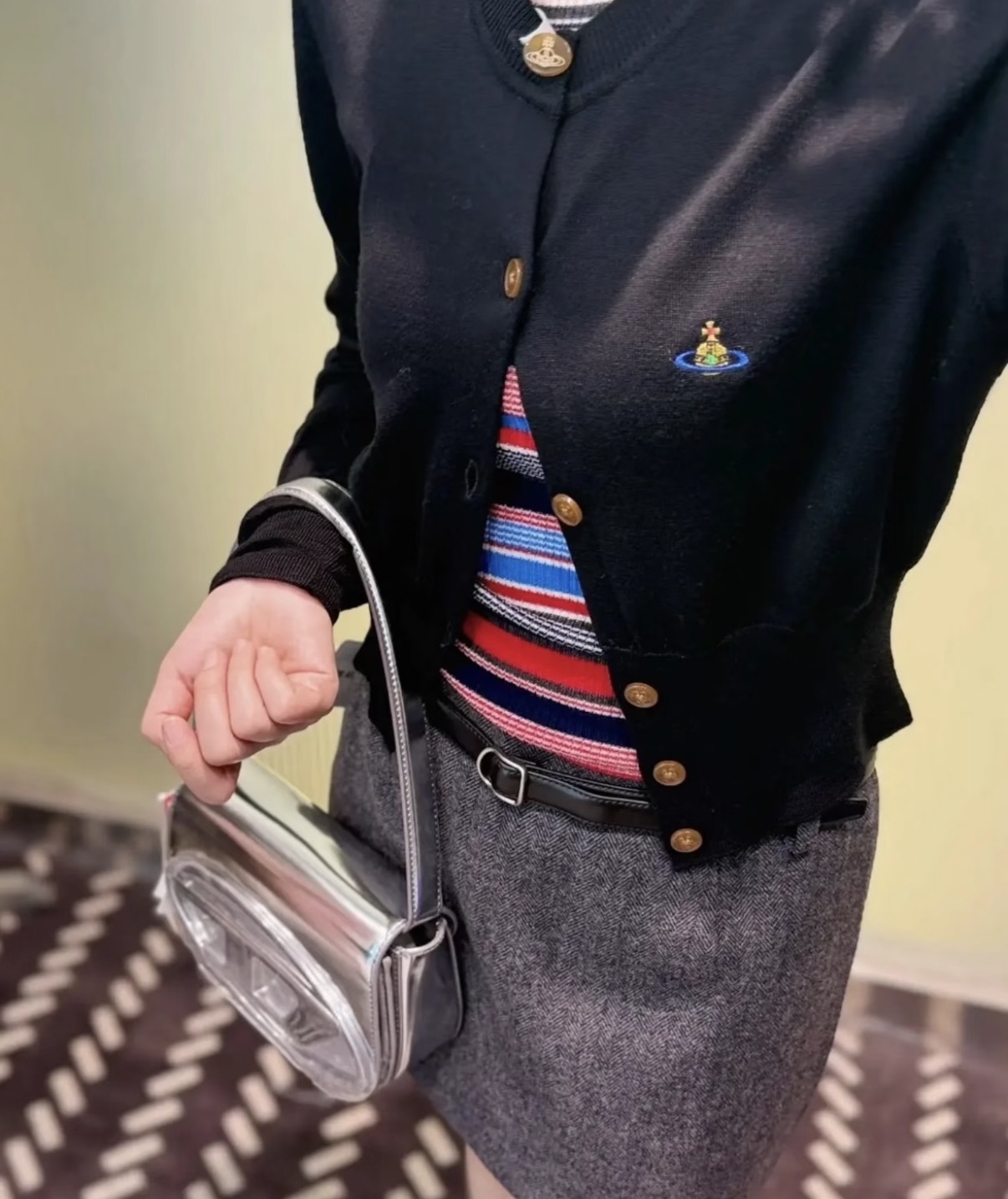 現貨 Westwood Cotton cardigan  🖤cropped 款顯腿長 