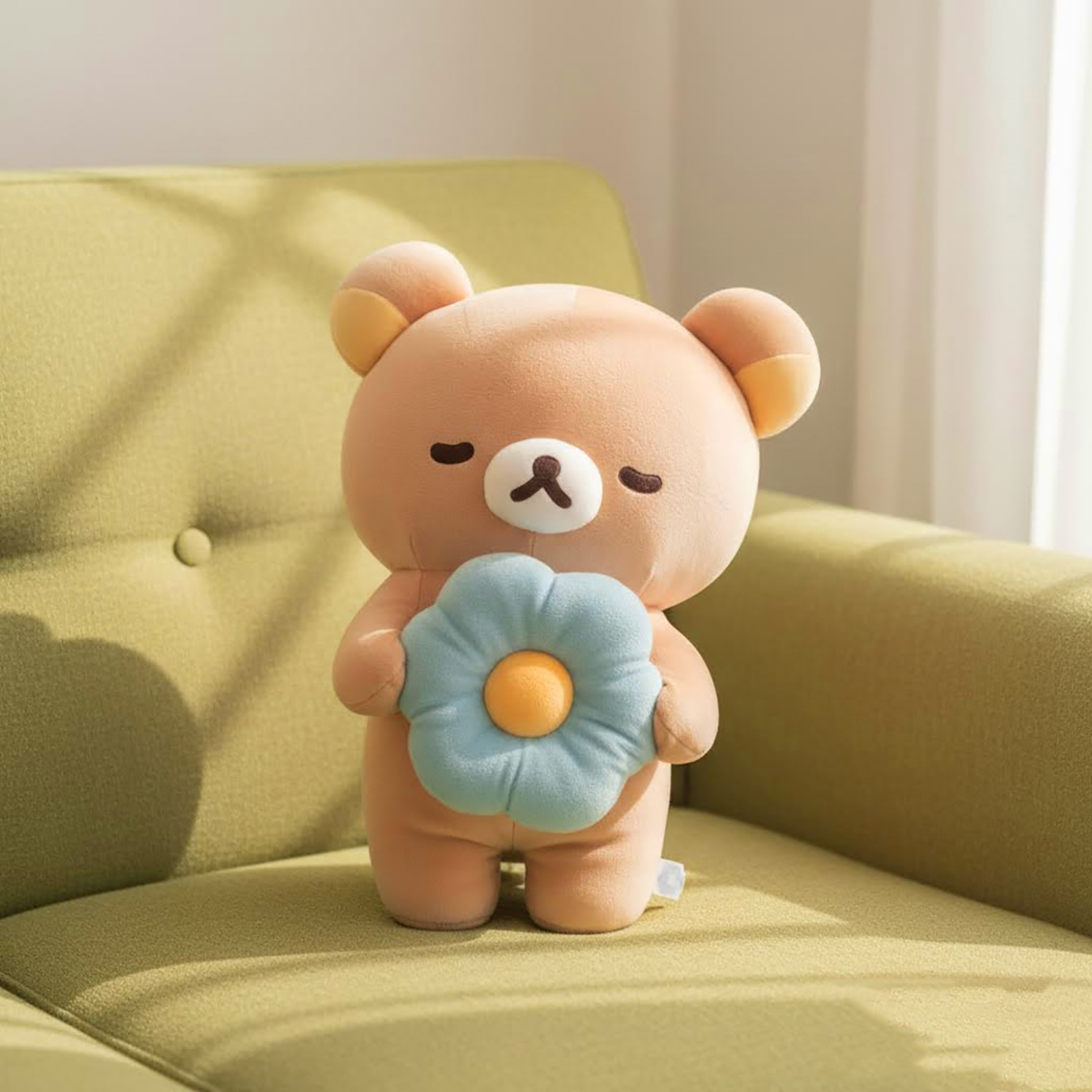 鬆弛熊 - 花朵系列大公仔 (拉拉熊款)