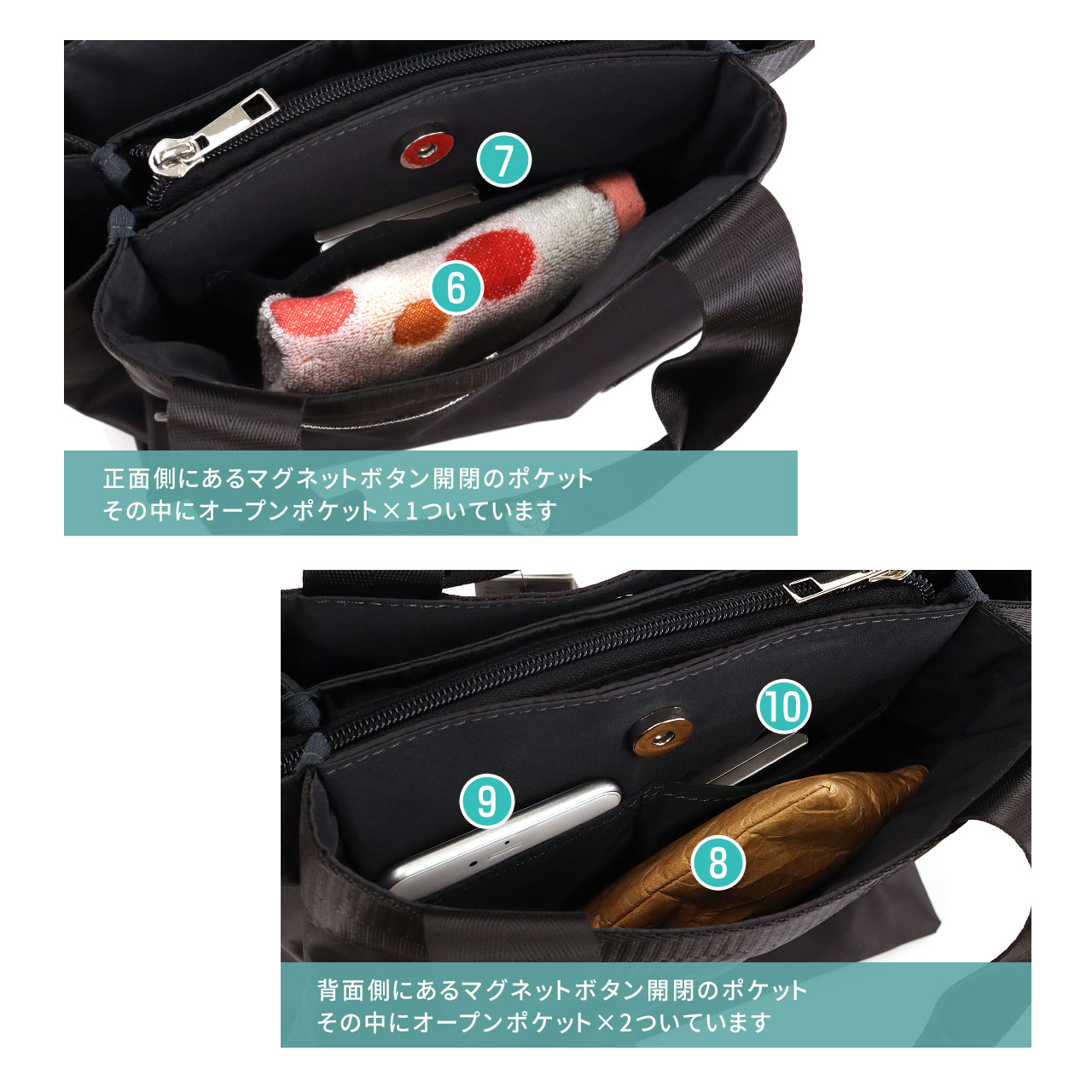 Legato Largo by Anello  All Day 10袋  尼龍材質 TOTE BAG 托特包  多功能兩用托特包（防潑水）LH-F1351