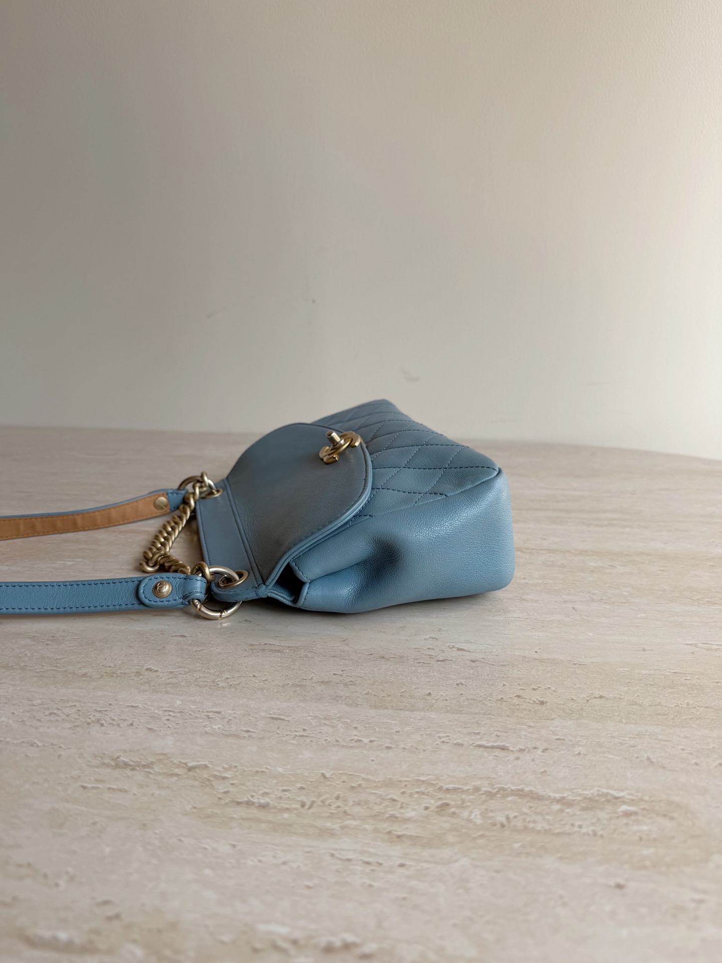 【預訂貨品】Chanel藍色元寶包