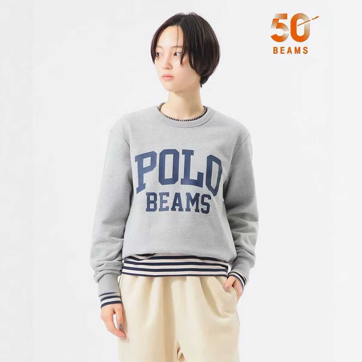 預訂 Polo x BEAMS 50週年圓領衛衣 [貨號26A1020]