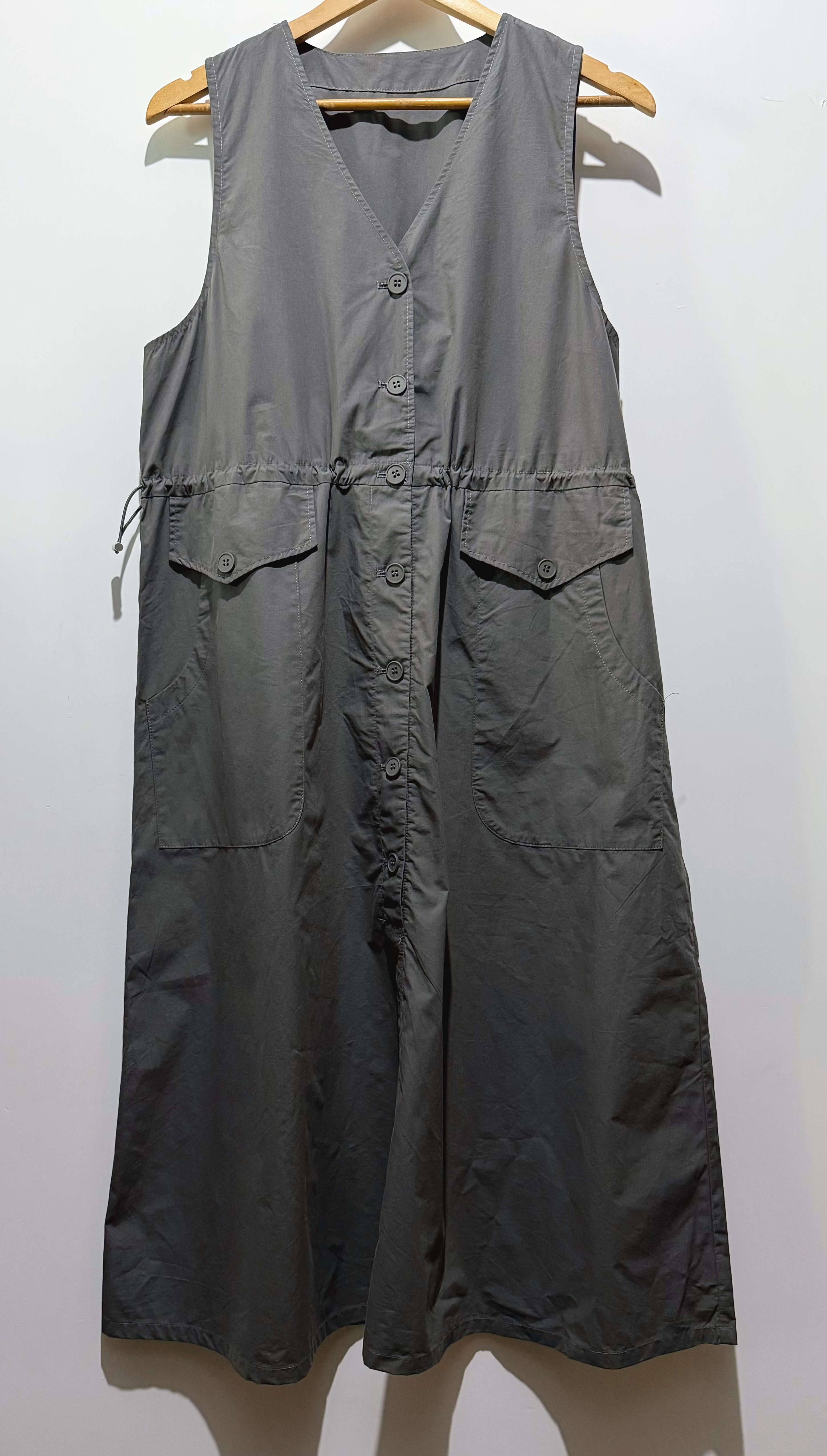 S00353 棉布工風背心Op 🔆