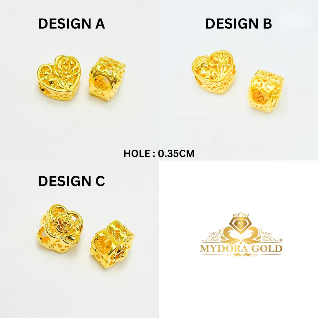 MYDORA Bead Rosy Embrace of Love (5G) l EMAS 916/22K