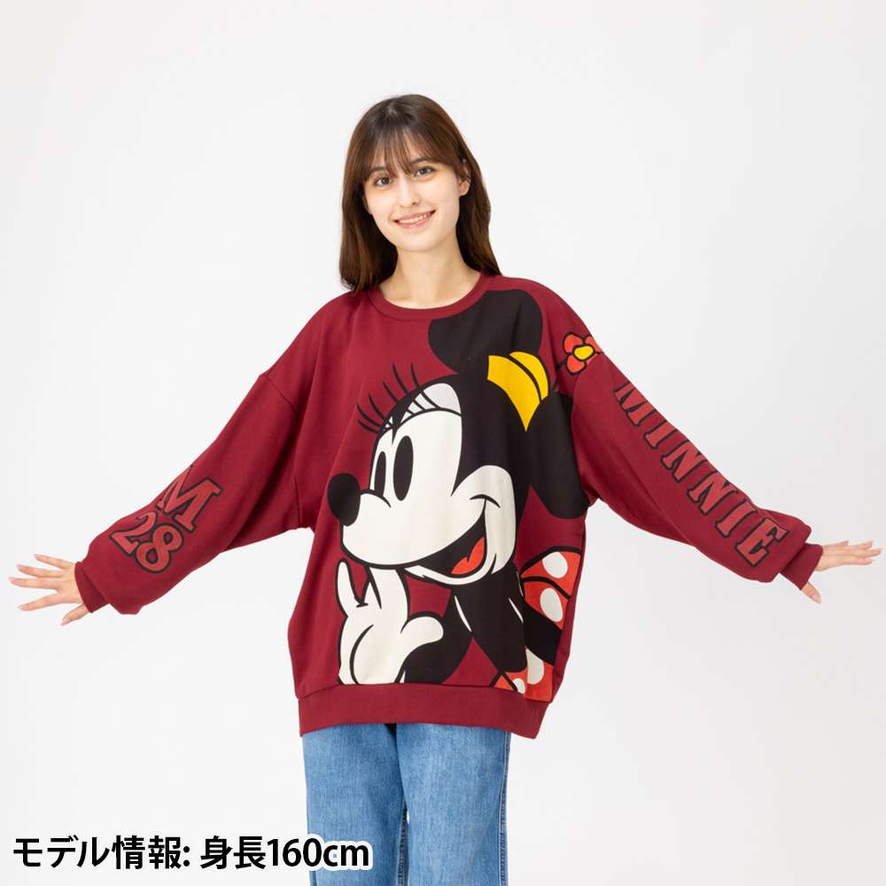 【預訂】TDR Minnie 大頭 sweater (free size)