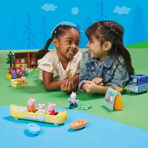 Peppa Pig 粉紅豬小妹 歡樂交通工具玩具套裝