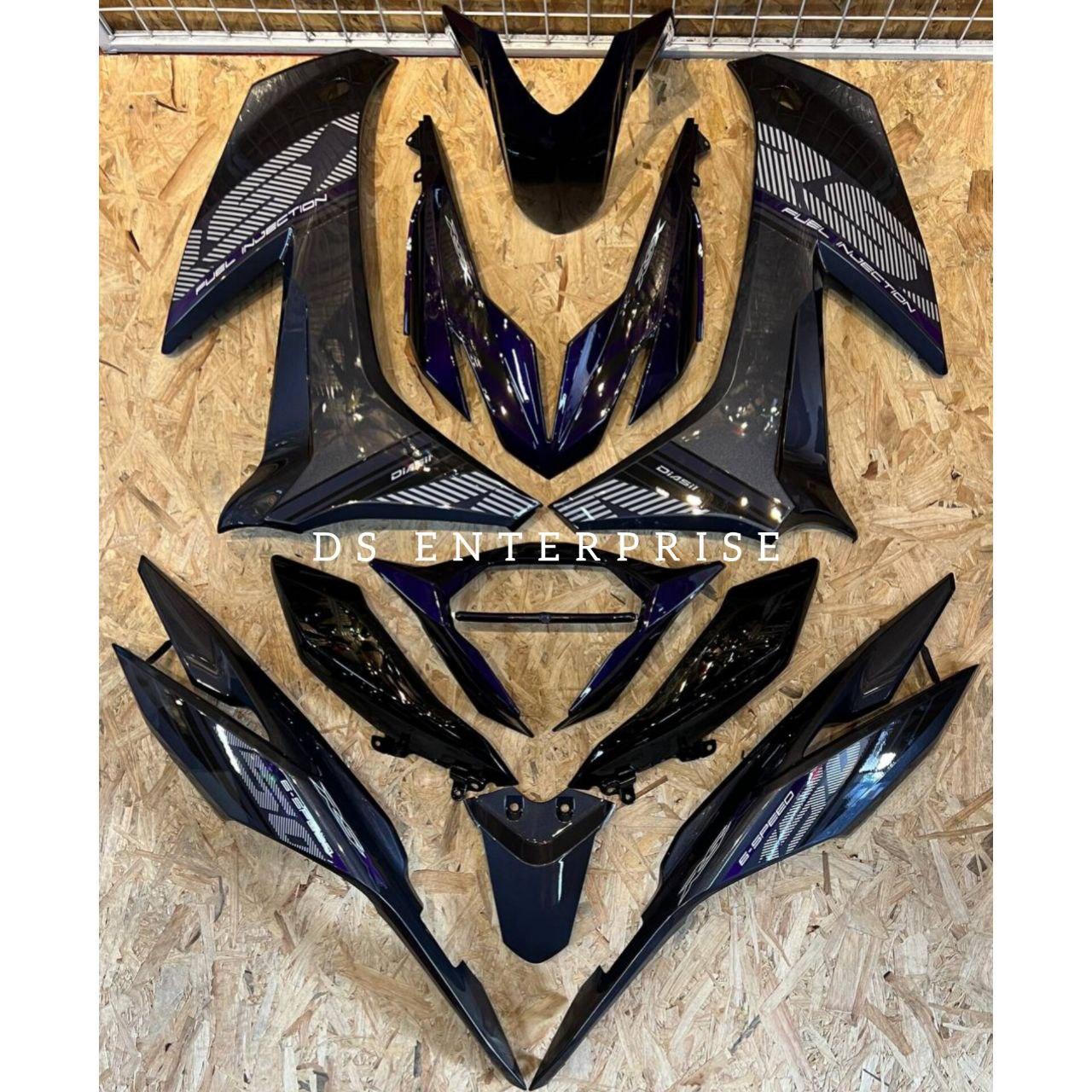 Honda Cover Set RSX 150 V1 Batman 27 / Merah Purba / Meroon Purba / Biru Purba / Purple Purba
