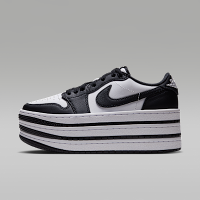 Air Jordan 1 Brooklyn Low 狂野豹紋多層超厚底運動鞋［Leopard］