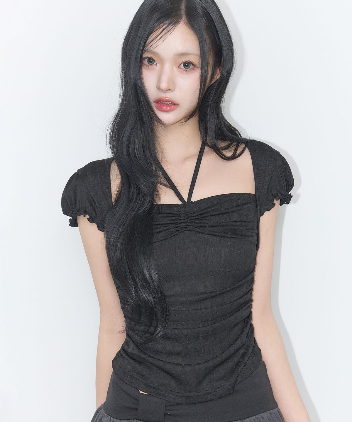 🇰🇷訂購｜ILLIGO 26SS｜Shirring Halter Top 3色 