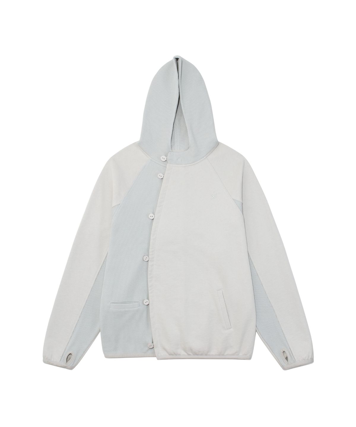 🇰🇷訂購｜ thecoldestmoment 26SS｜TCM curved button waffle jacket  2色 