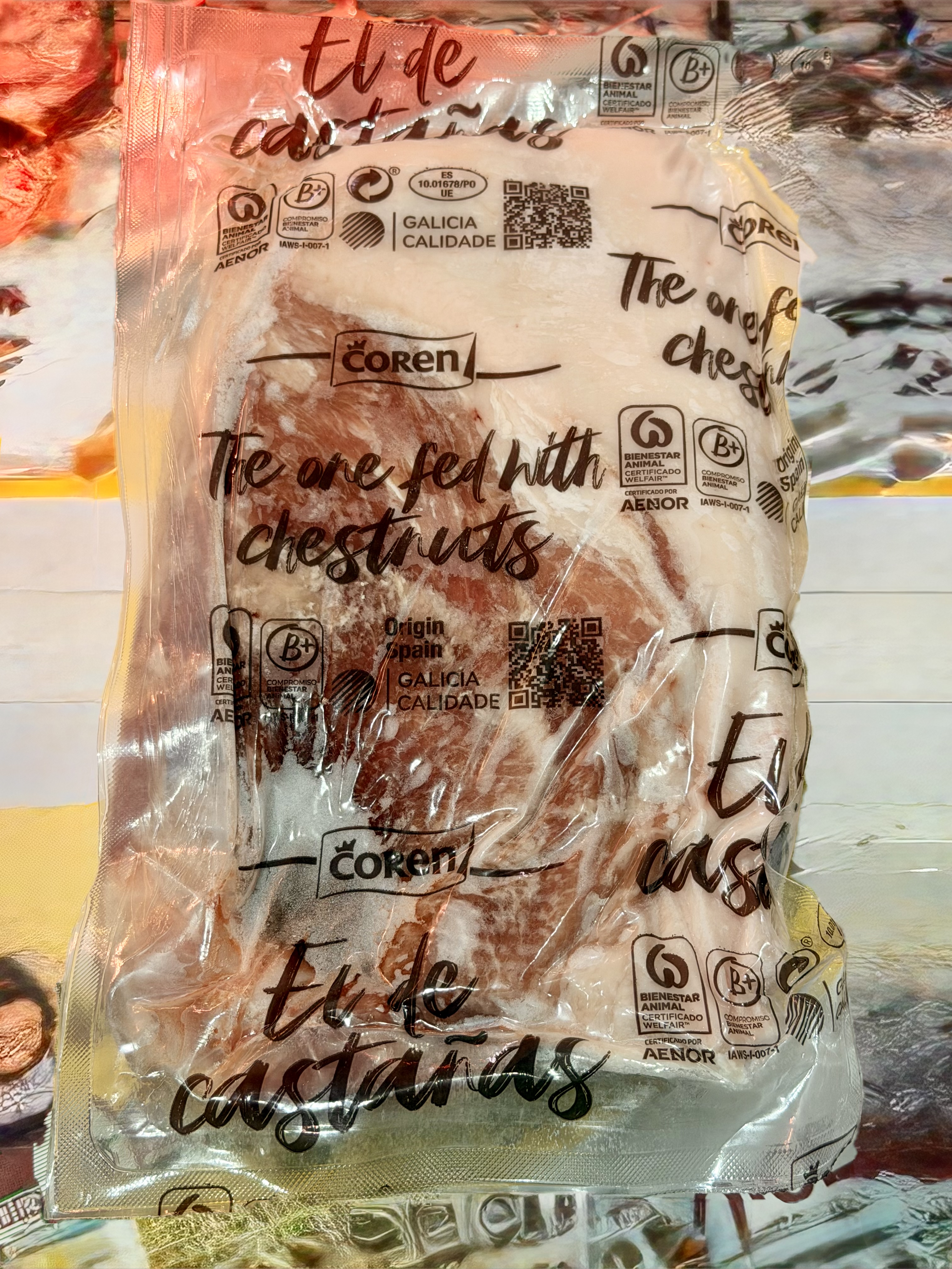 Coren 西班牙栗子豬梅肉片(約半磅) - 1碟