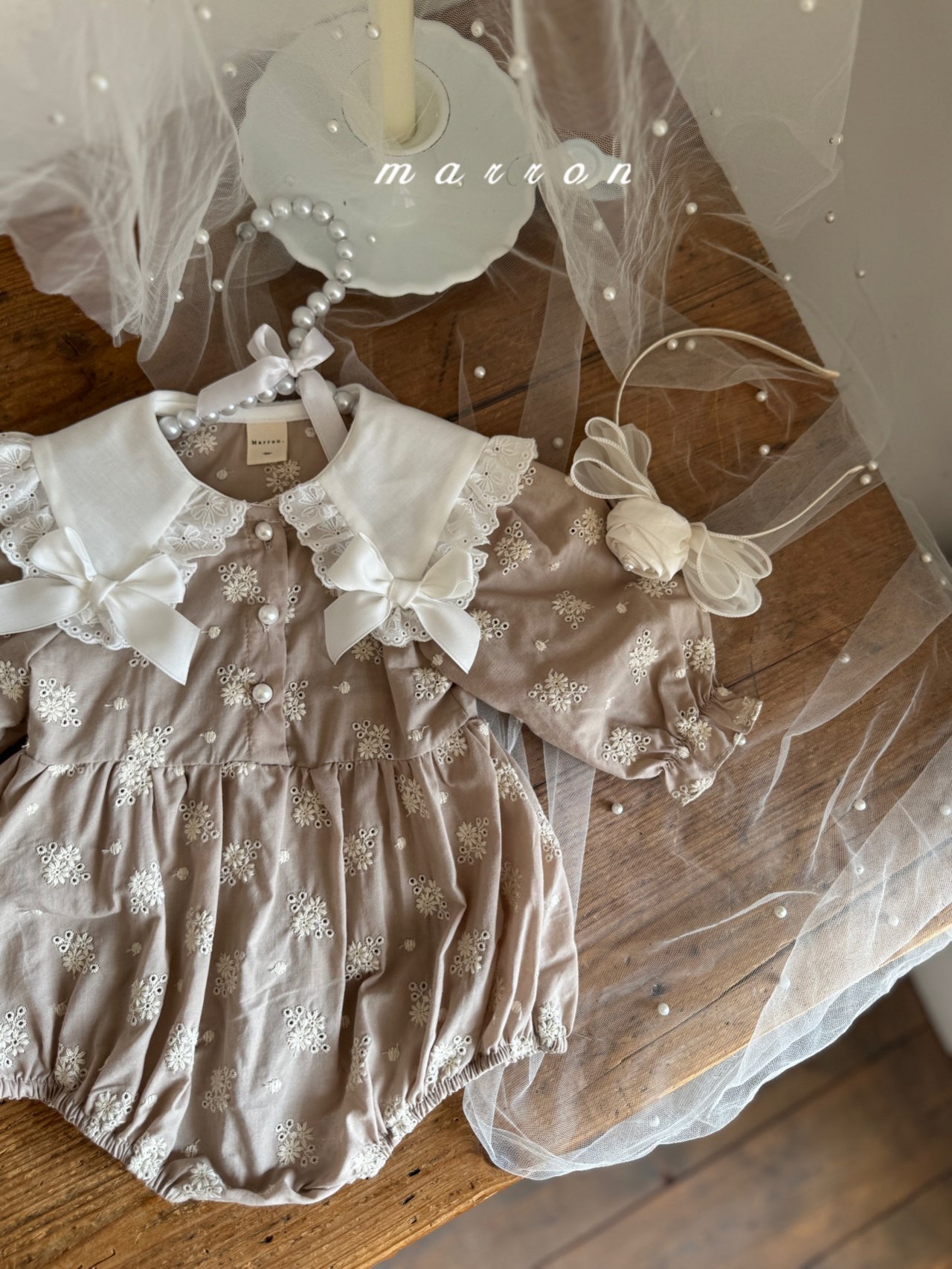 🇰🇷Marron babysuit