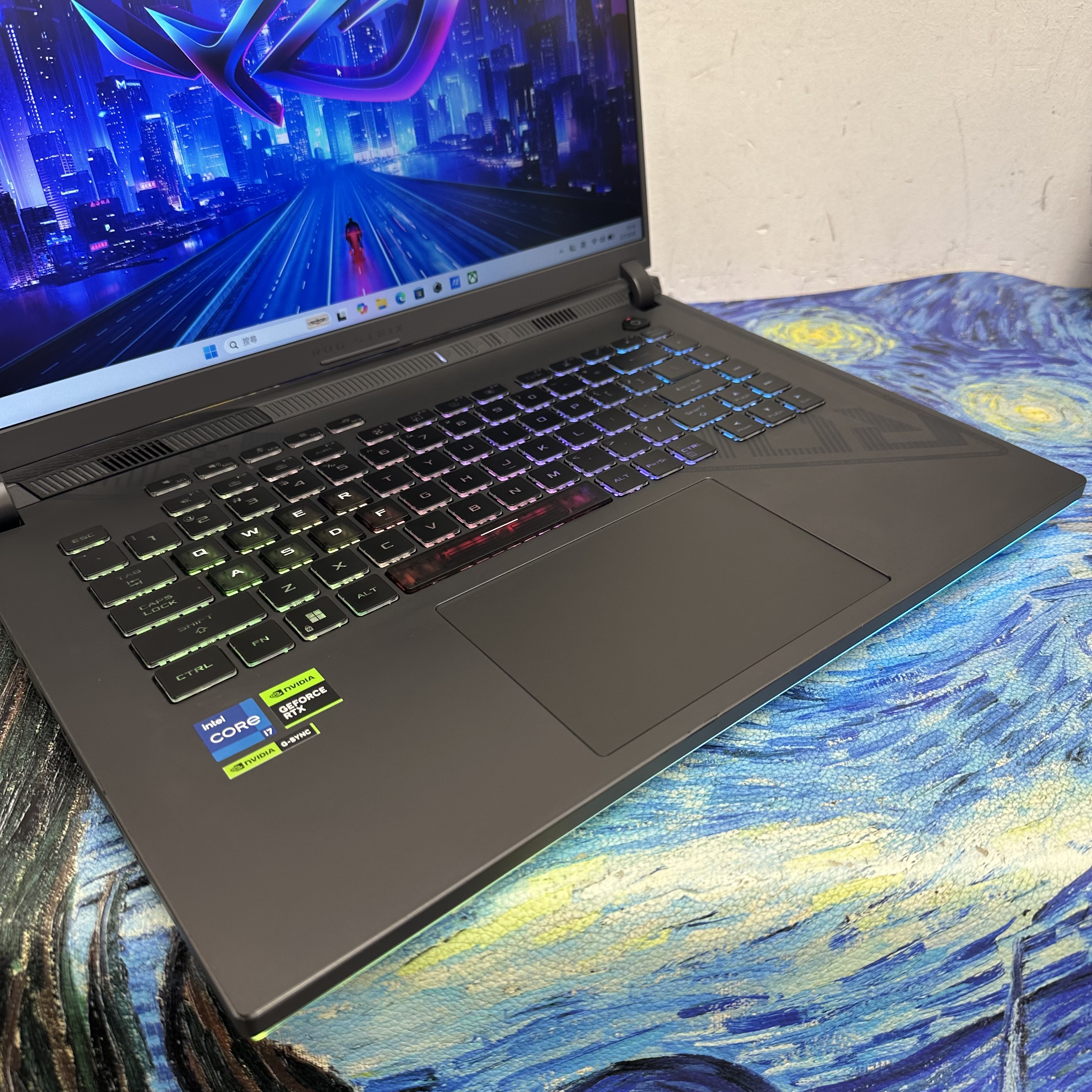 #5999 ASUS ROG i7-13650HX/8,16,32GB Ram/128,256,512GB,1TB SSD/RTX 4060獨立顯示卡/1200P 165Hz 16寸 Mon/ GamingLaptop / Notebook / PC / YouTube / Movie / Gaming Notebook / Gaming PC 