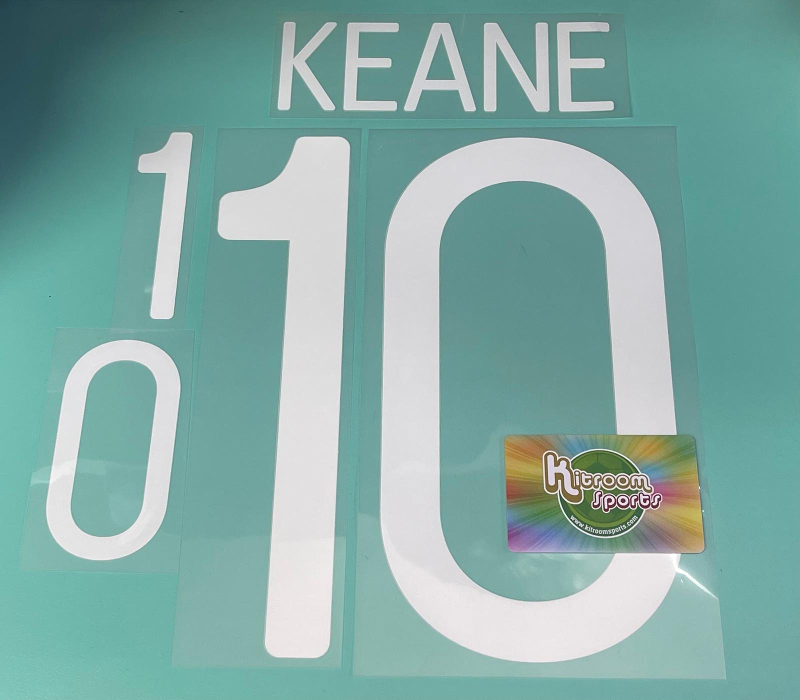 2012 Ireland Home Nameset #10 KEANE