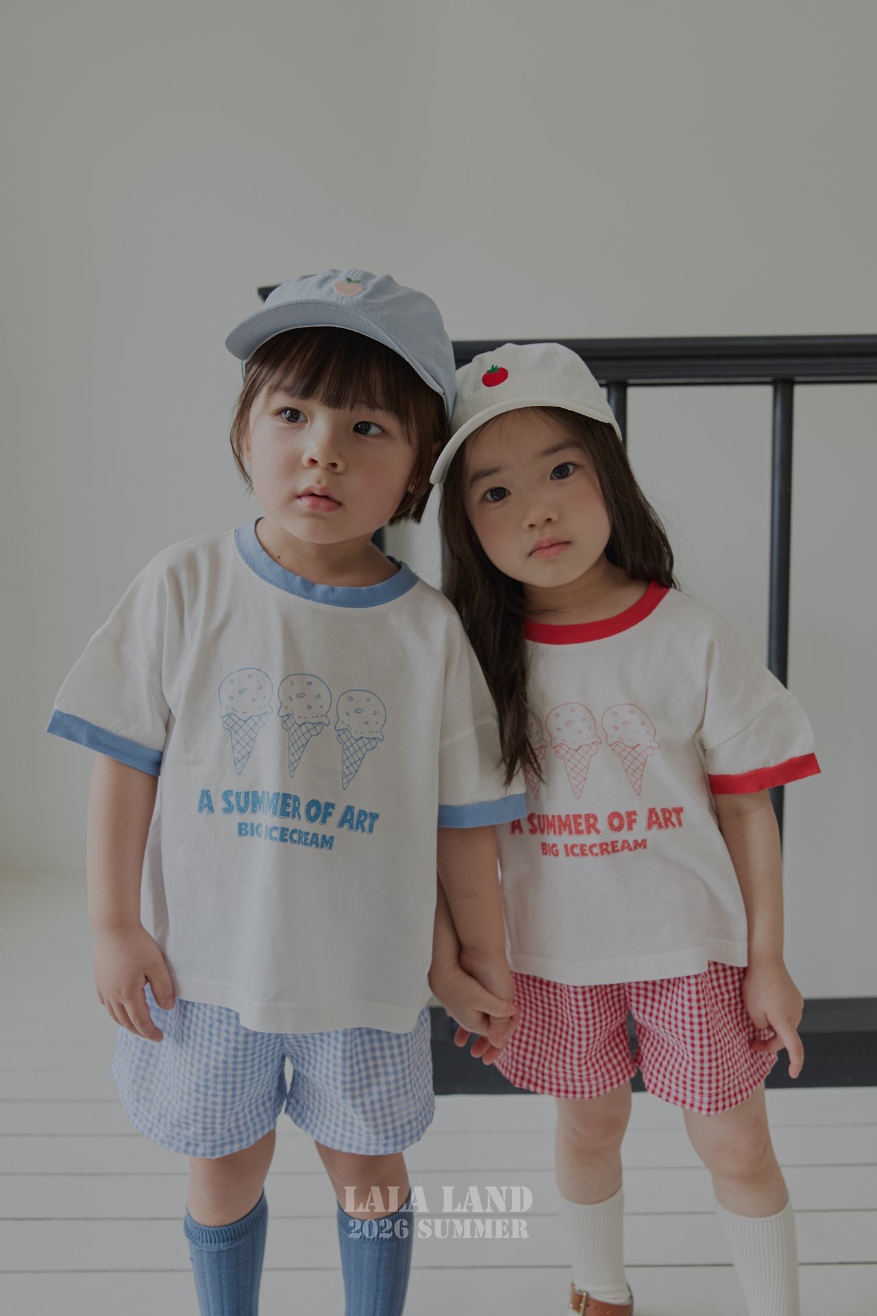 Lalaland | Ice cream T(Blue M95-105)