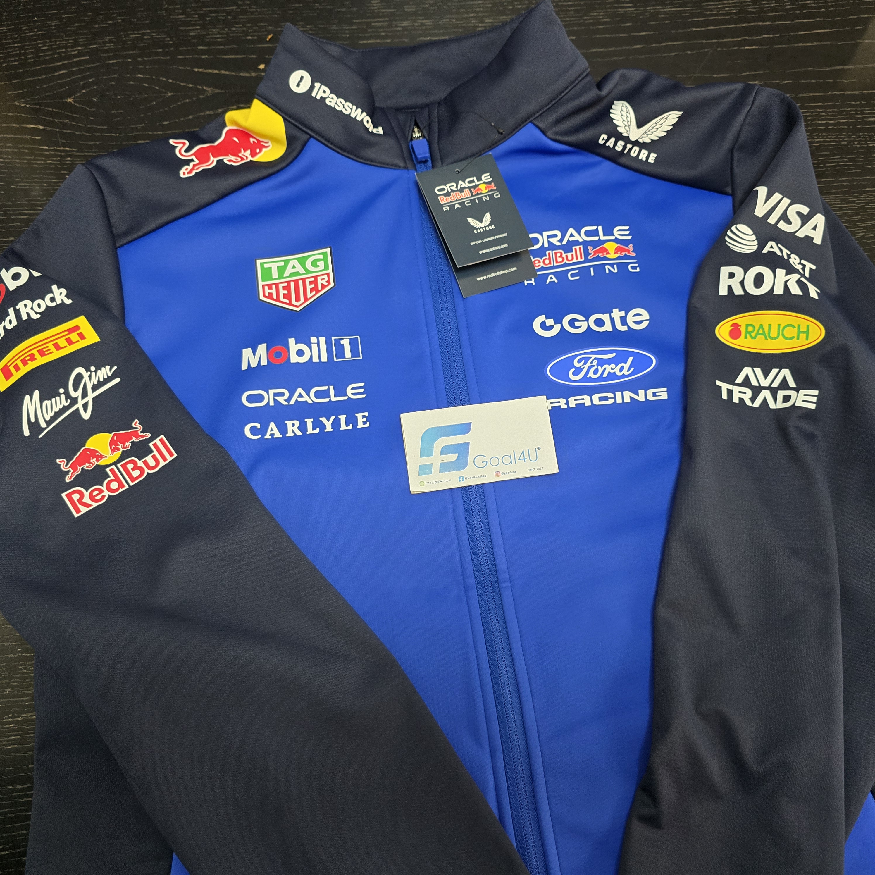 🔵🔴Castore F1 Red Bull Racing 紅牛車隊 2026 Team SoftShell 外套 TU14185