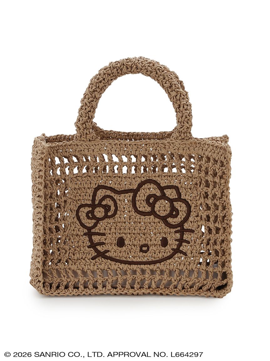 🎀【預訂】Sanrio Summer Beach Club 草編織手袋 T