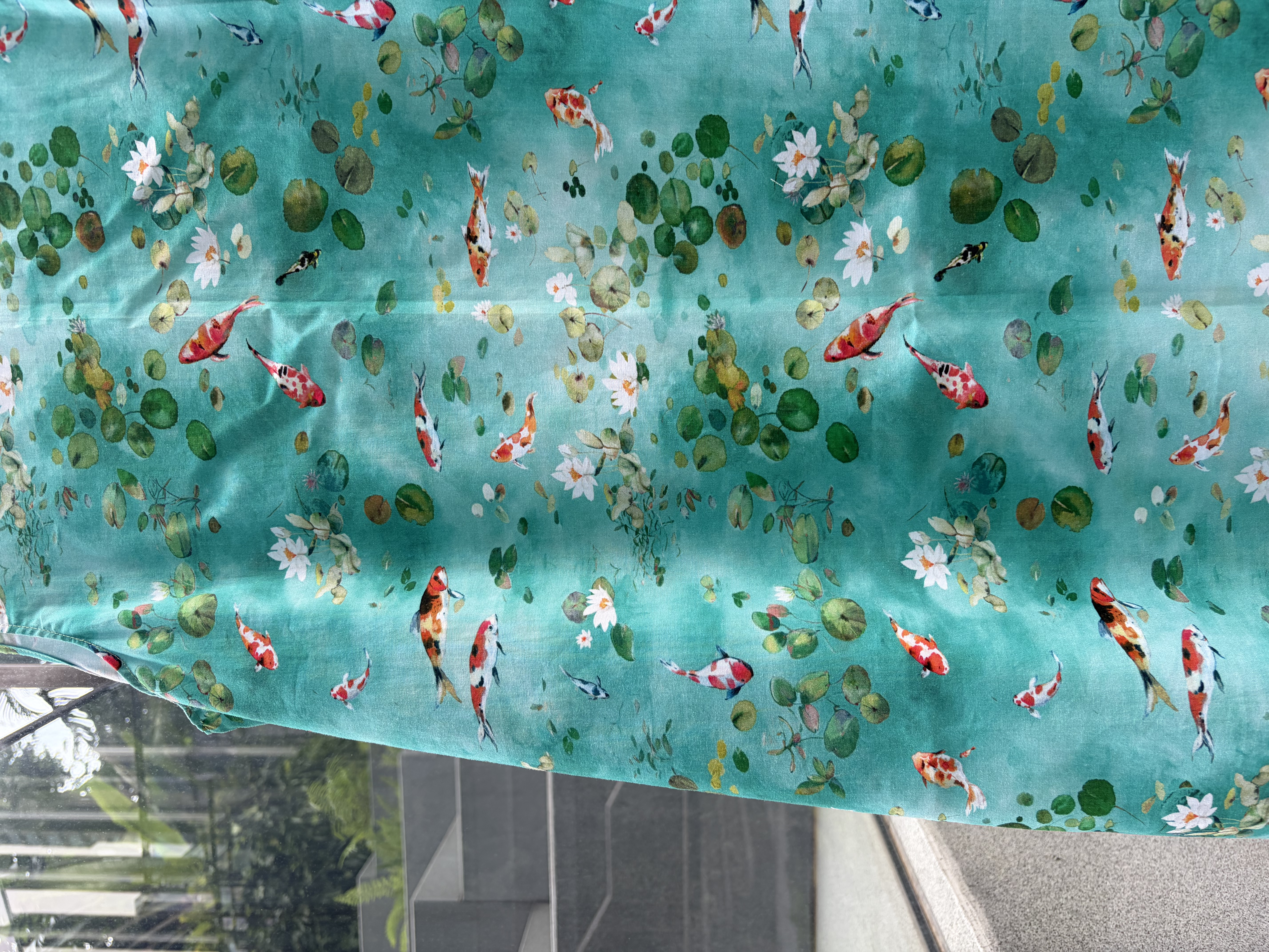 錦鯉蓮花無袖連身裙（成人 Size S-M）
