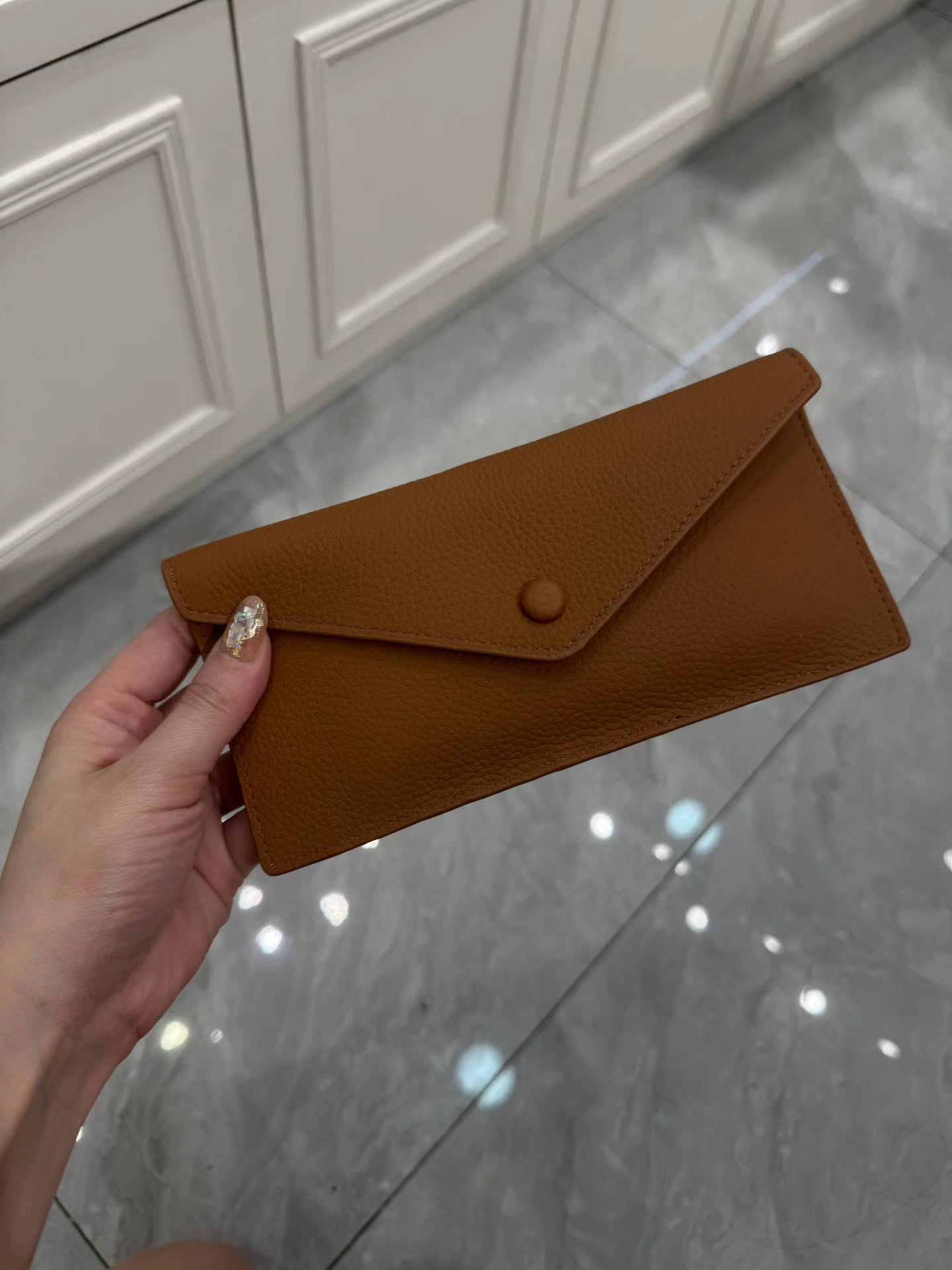 全皮革信封卡夹 🇨🇳