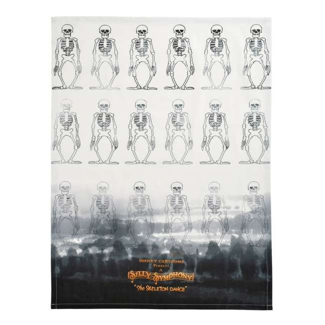 🌸 【預訂】Skeleton Towel<日本限定>-The Skeleton Dance The Haunted House